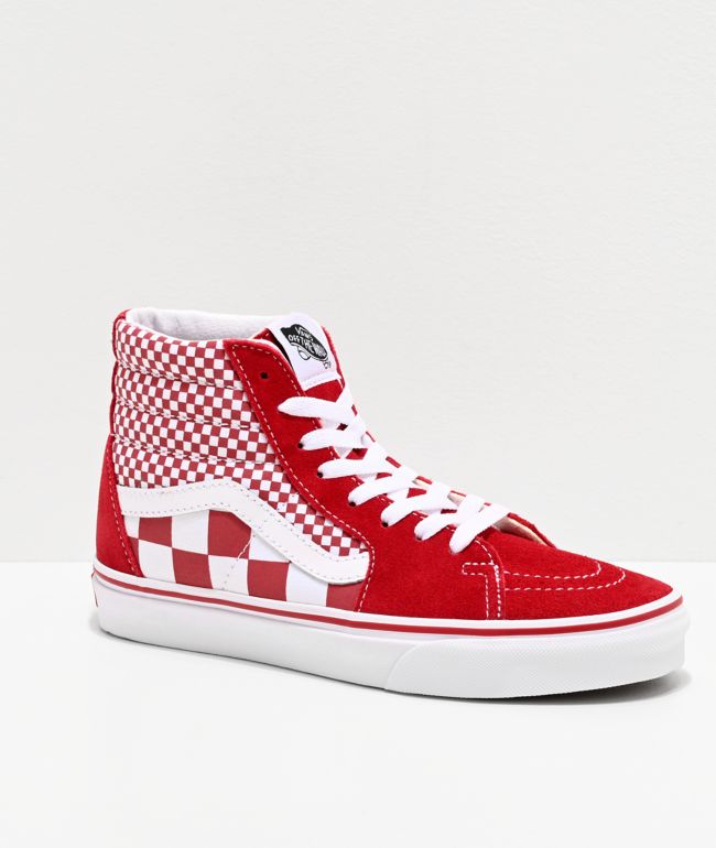 red sky high vans